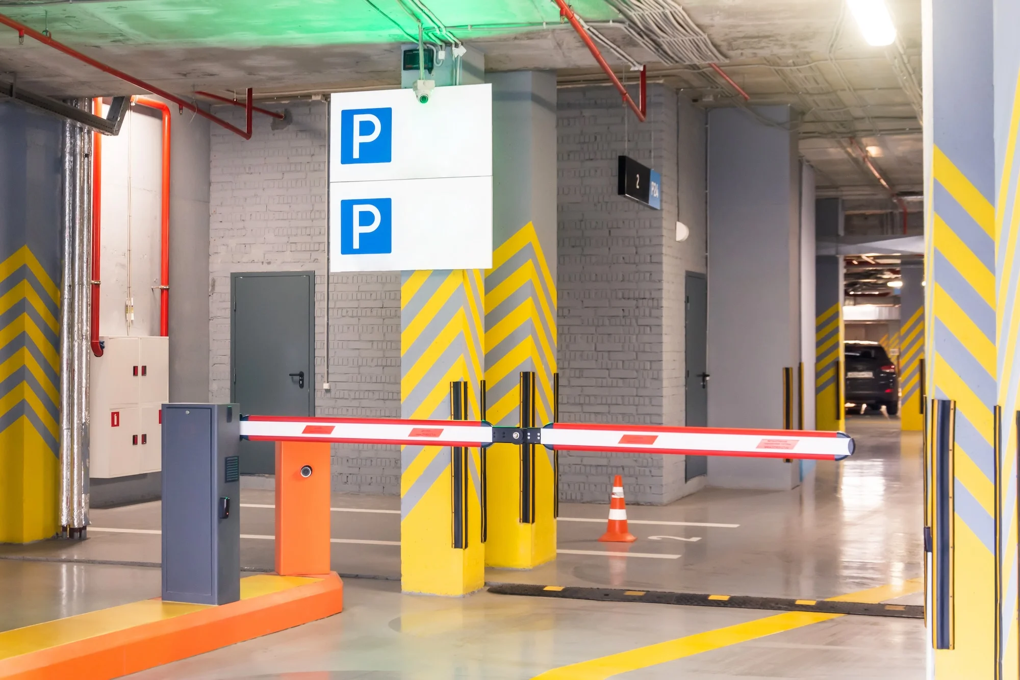 Μπάρα εισόδου parking